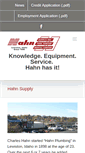Mobile Screenshot of hahnsupply.com